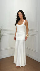 Vestido Largo Mabel Off White