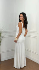 Vestido Largo Mabel Off White